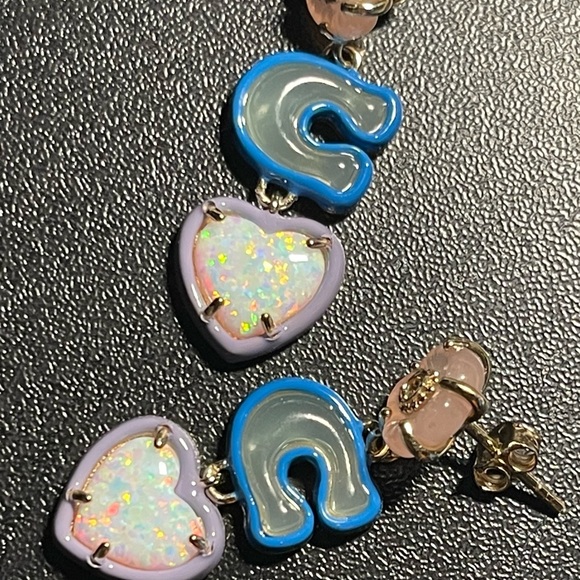 Coach Signature Charm Drop Earrings - Picture 2 of 4